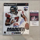 Michael Vick Signed 8x10 Photo Autograph Madden 2004 JSA COA Atlanta Falcons
