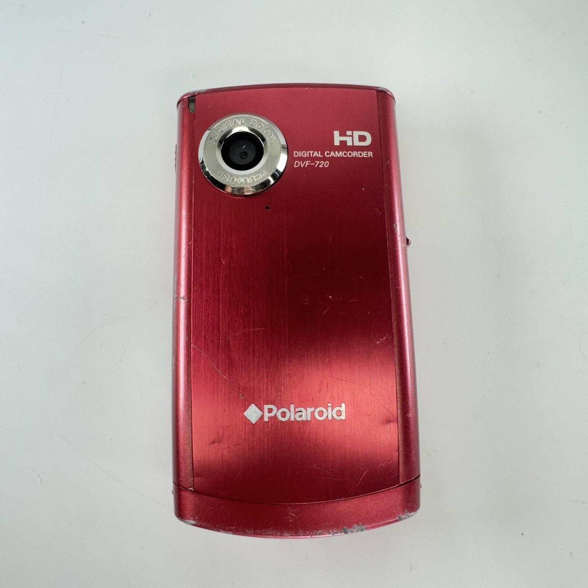 Polaroid DVF-720 HD Digital Camcorder Red Video Camera 720p Pocket