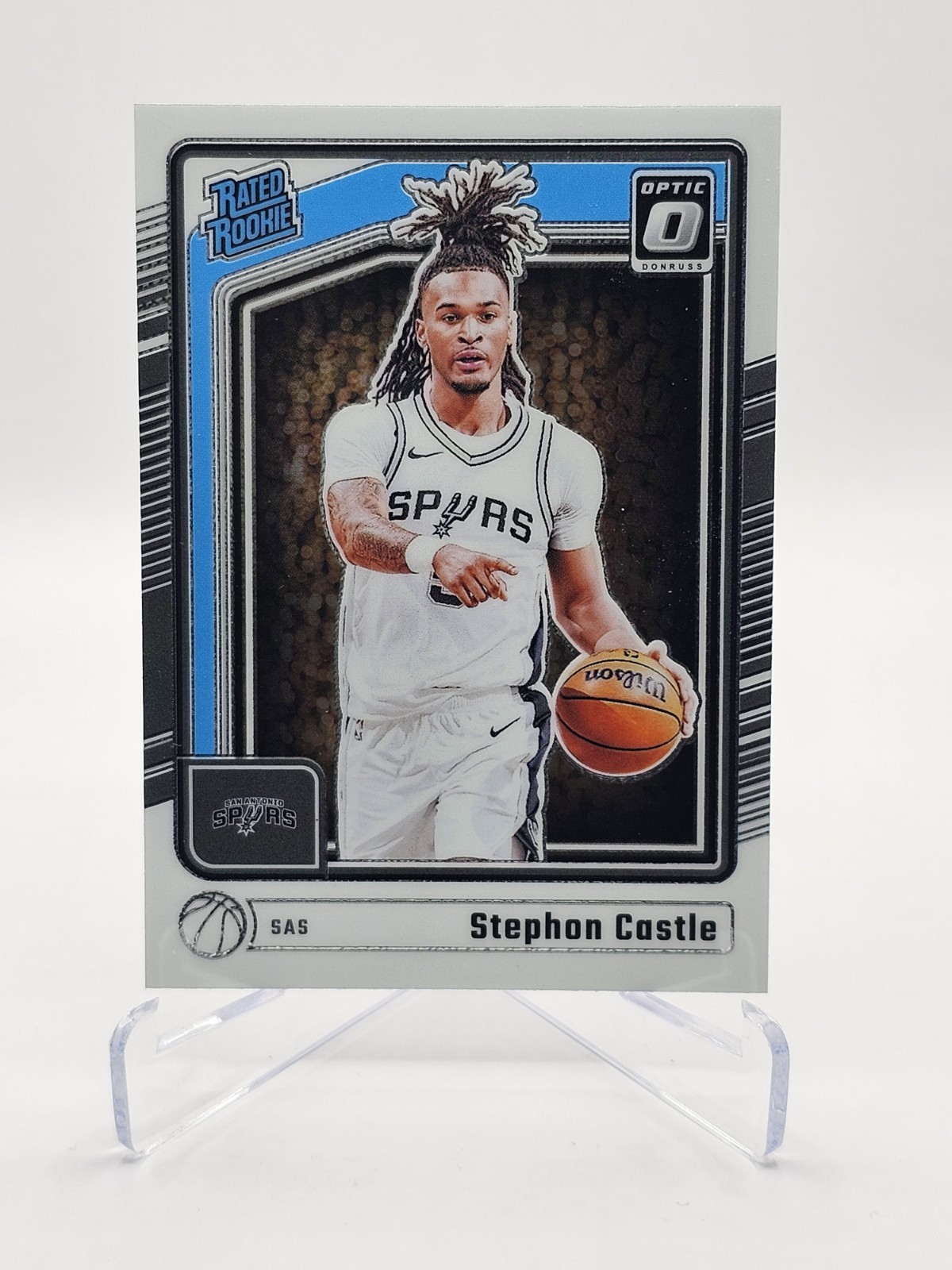 2024-25 Donruss Optic #254 Stephon Castle RR RC (A)