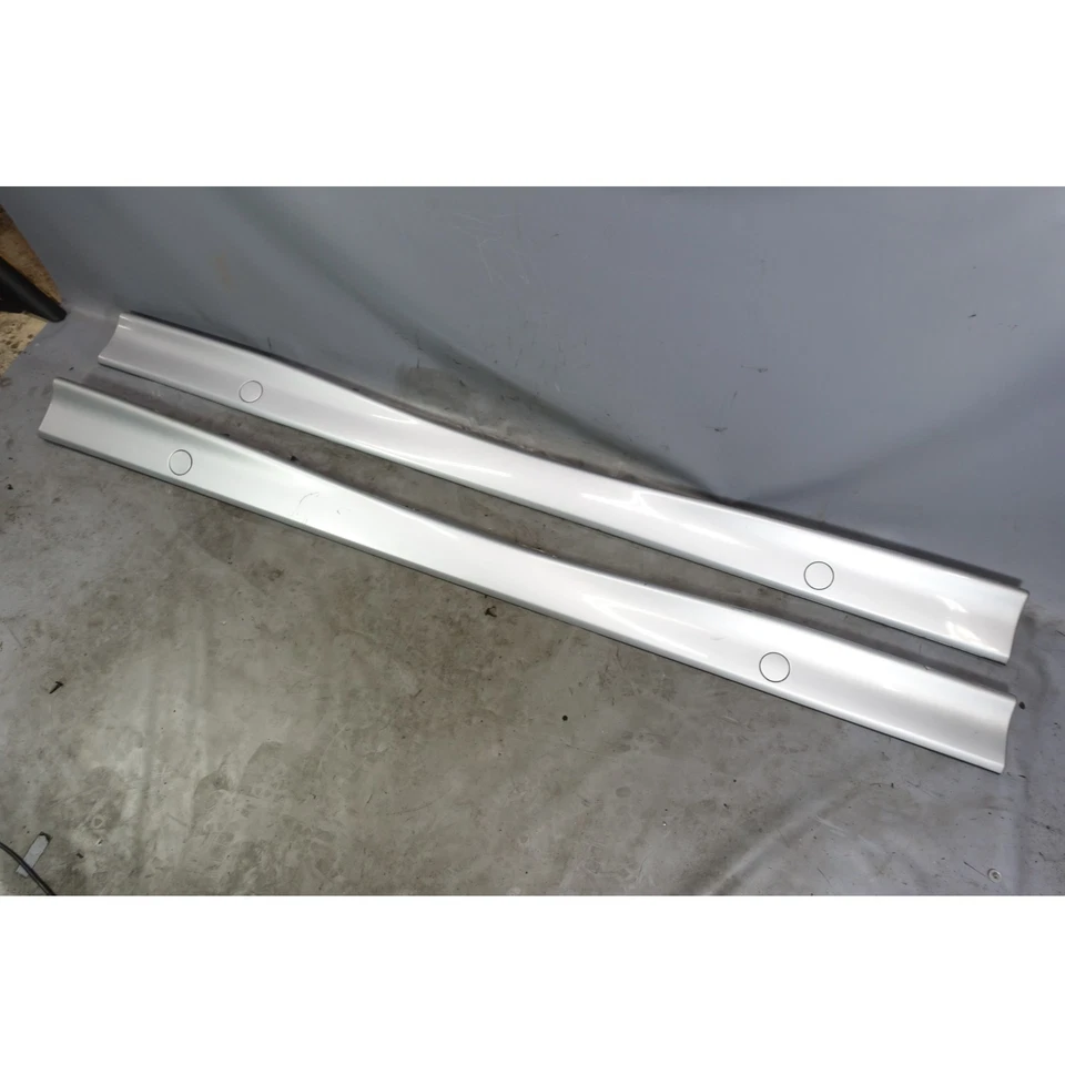 Par de paneles basculantes de faldón lateral BMW E36 serie 3 1992-1999 plata ártica OEM  Foto 3 de 4