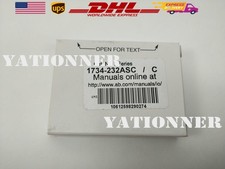 New Sealed Allen-Bradley 1734-232ASC Series C Point IO RS232 ASCII Serial Module