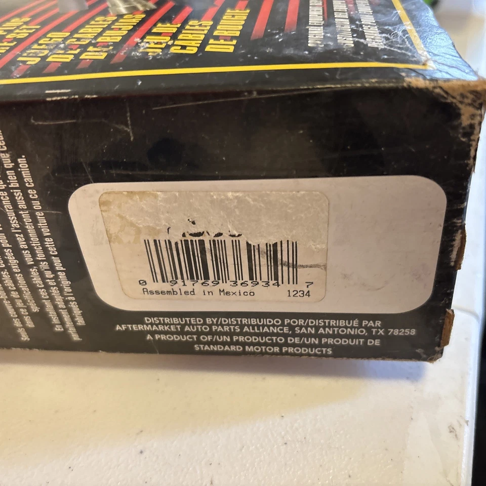Conjunto de fios de vela de ignição Parts Master 26661 1988-1995 Ford Mercury 3.8L-V6 - Imagem 3 de 3