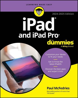 Paul McFedries | iPad and iPad Pro for Dummies | Taschenbuch | Englisch (2024)
