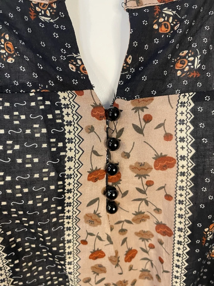 Top túnica pulóver de algodón de la colección Zanzea para mujer talla XXXL negro beige naranja Foto 2 de 4