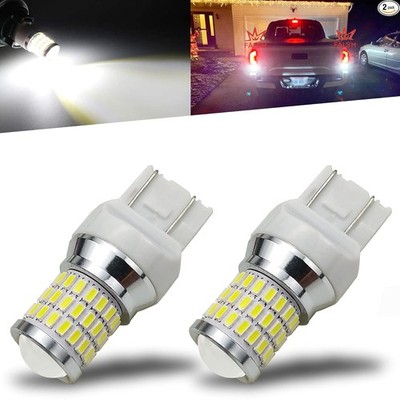 9-30V Flashing Strobe Blinking LED Reverse Lights 7440 7443 T20 LED Bulbs 7443