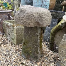 A 19th century sandstone Staddle Stone stone antique small staddle stone 540mm
