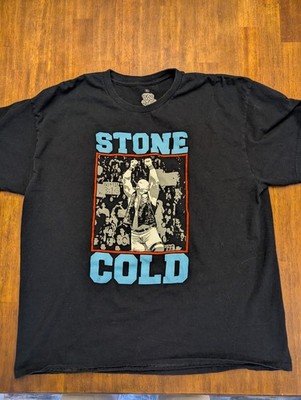 Stone Cold Steve Austin Ripple Junction T-shirt Black XL