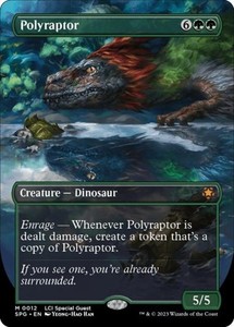 Polyraptor (Borderless) Foil - Special Guests #012
