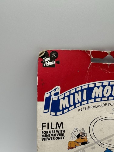 Vintage 1989 King Features Syndicate Tiny Hands Mini Movies Viewer Popeye SEALED - 第 3/8 張圖片