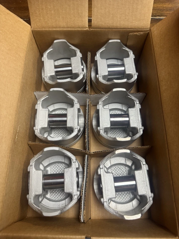 Conjunto de pistões Federal Mogul 475NP .060 sobre para GM 200cu3.3L V6 78-79 ajuste de prensa - Imagem 2 de 3