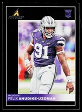 2023 Panini Chronicles Draft Picks Pinnacle Felix Anudike-Uzomah #10 Kan.St