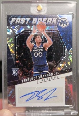 2024-25 Panini Mosaic Terrence Shannon Jr. RC  Sparkel Colore Match  Auto