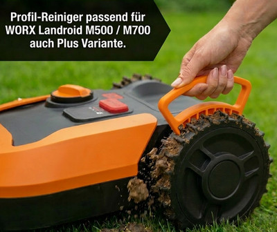 Profil-Reiniger passend für WORX Landroid M500/M700 (Plus-Variante)