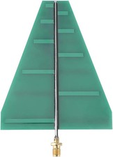 5-6dB Log Periodic Antenna 1.35GHz-9.5GHz UWB Ultra Wideband SMA Green