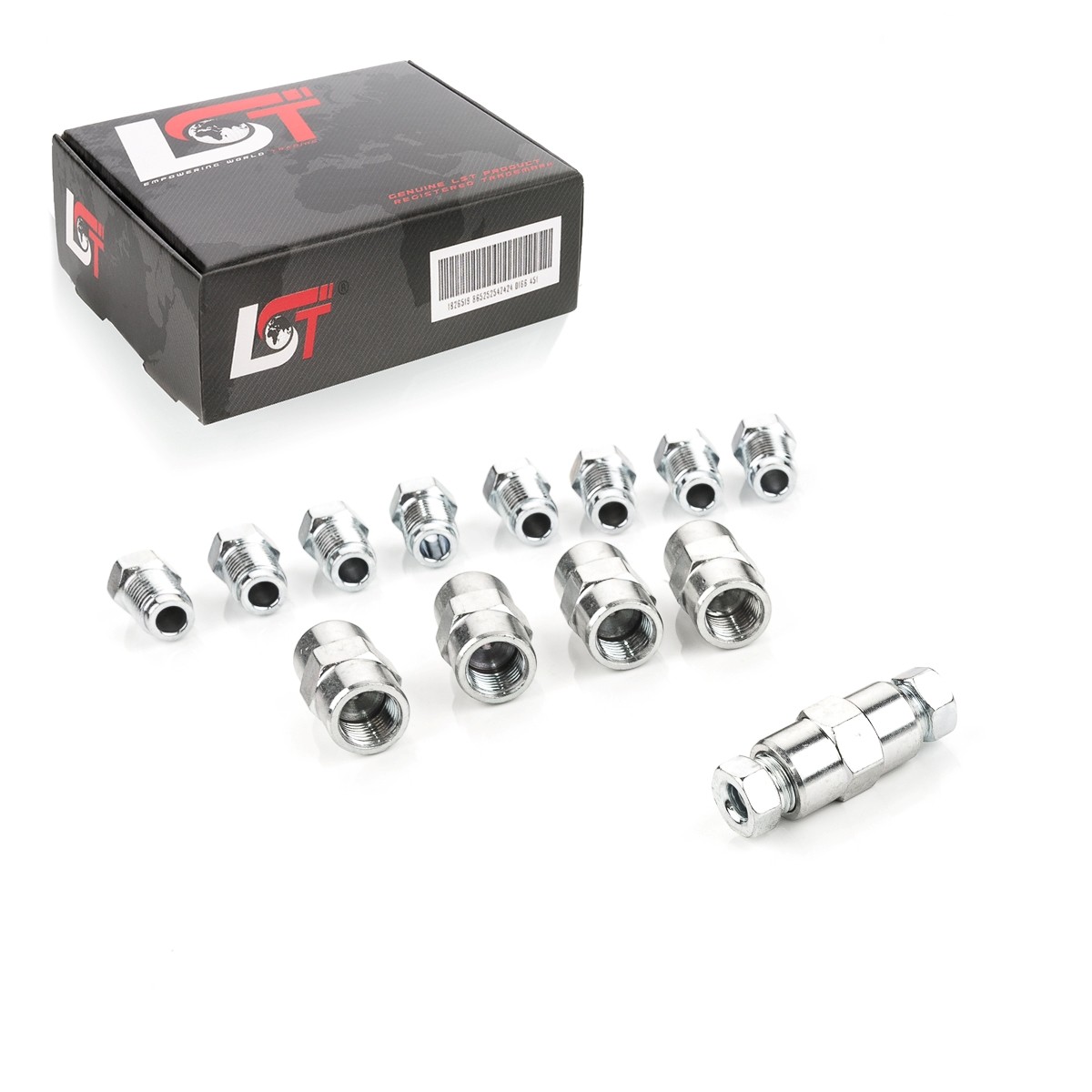 5x Brake Line Connector 4.75 mm Screw Type Flare for Toyota