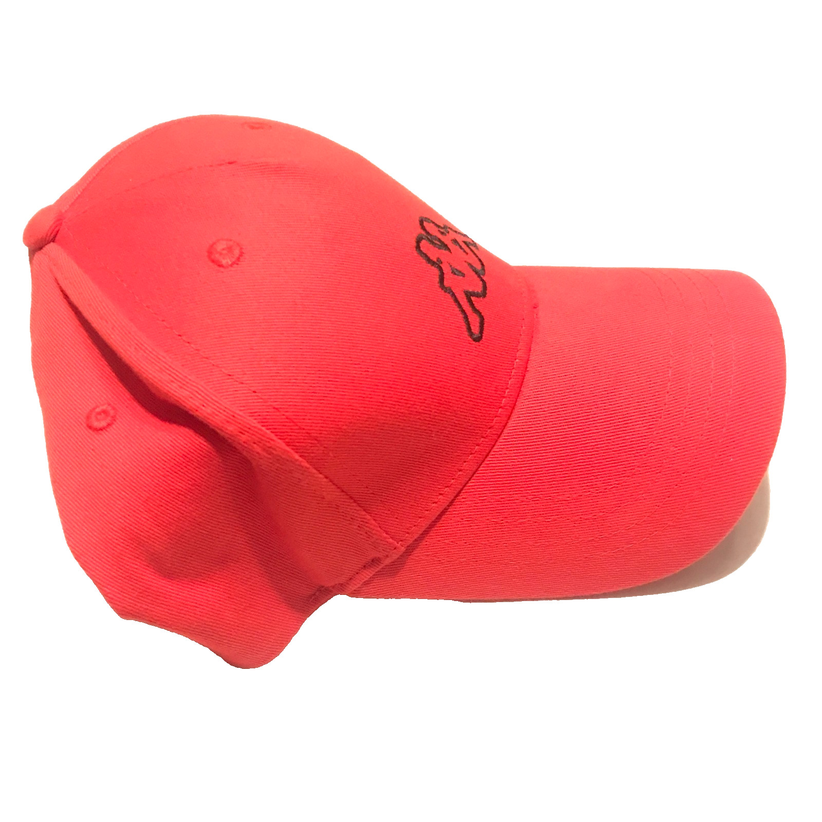 Kappa Adjustable Snapback Red Baseball Cap with B… - image 4