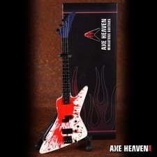 Michael Anthony - Axe Heaven Michael Anthony Blood Bass Mini Guitar Replica Coll