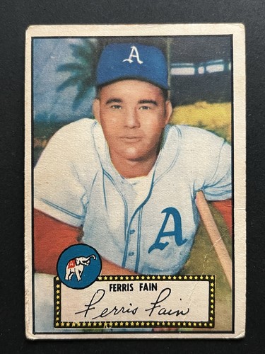 Ferris Fain #21 1952 Topps card