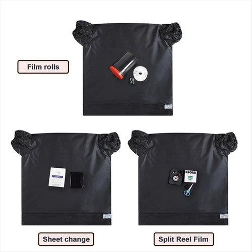 1PCS Professional Film Changing Bag 22.8x21.6" Antistatic Dense Fabric Darkroom - Picture 11 of 12