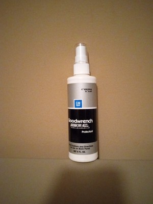 Vintage GM Goodwrench Armor All Protectant  8 oz Full Bottle