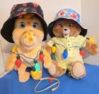 "To The Beach"Teddy Ruxpin /Grubby, LOT Cord,Accessories..Talk w Animation VIDEO — photo 1