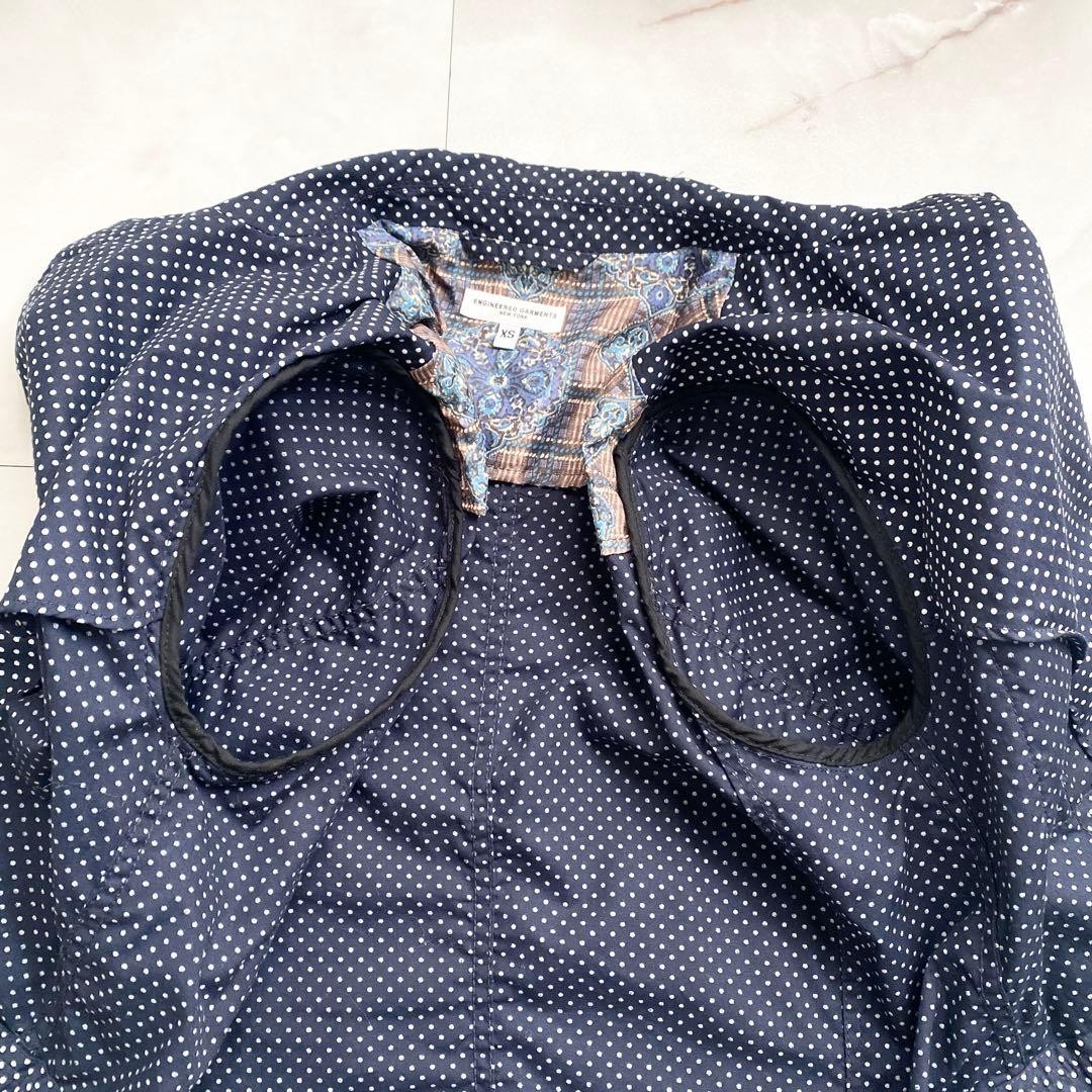 Engineered Garments Baker Jacket Dot Pattern Cott… - image 5