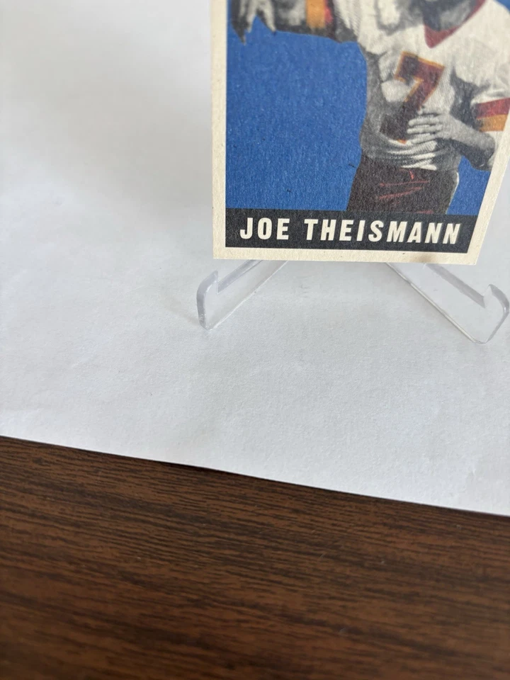 1997 Leaf Reproduction #17 Joe Theismann HOF SP /1948 Washington Redskins EX+ - Image 2 of 4