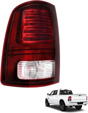 LED Tail Light Assembly Driver Side Compatible with Ram 1500 2500 3500 2013-2018