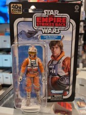 Star Wars Black Series 6 LUKE SKYWALKER SNOWSPEEDER 40TH ANNIVERSARY