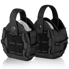 Tactical Single/Double Handcuff Pouch for Duty Belt Molle Handcuffs Case Hoder