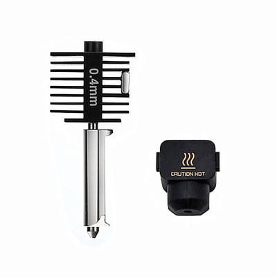 Bambu Lab A1 + 0.4 mm 焼入れスチール + Biqu 0.4MM Hardened Steel Nozzle Assembly Hotend Kit for Bambu Lab A1