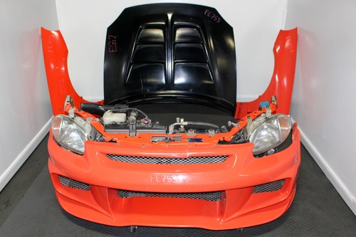 1993-1995 Honda Civic Si Delsol  Front Bumper, Carbon Fiber Hood, Headlights