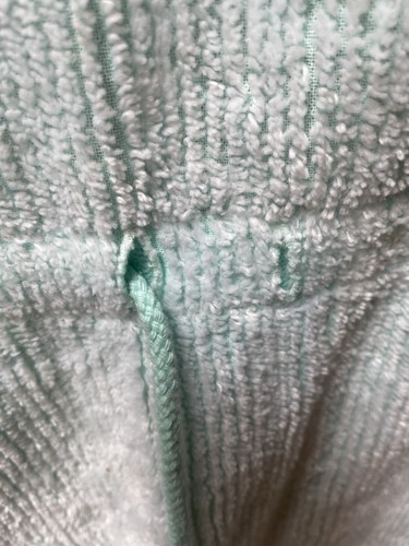 STAN HERMAN Seafoam CHENILLE House Dress O/S - Picture 6 of 15