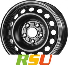 4x MWD 15309 6.5x15" ET40 LK5 114.3 ML 60 Stahlfelgen 15 Zoll