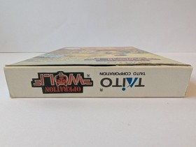 Operation Wolf NES Complete Rare Good Con