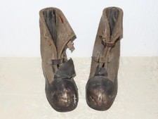 1941 Wehrmacht 2. Weltkrieg &Uuml;berzieh Wachstiefel Postenstiefel gestempelt