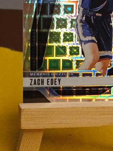 Zach Edey 2024-25 Novato Premium Plata Pandora Prizm SP/150 #249 RC Grizzlies - Imagen 4 de 11