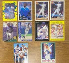 Topps Fleer Ken Griffey Jr. Seattle Mariners MLB Vintage Lot 10 Cards