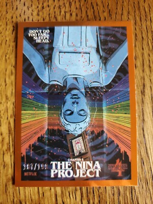 2022 zerocool Stranger Things The Nina Project Orange Metal /199 Butcher Billy