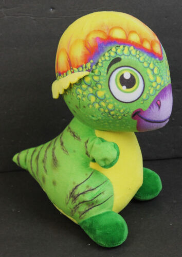 Toy Factory Plush Paradise Baby Dinosaur Stuffed Animal 10" Green Purple Beak - Imagen 3 de 8