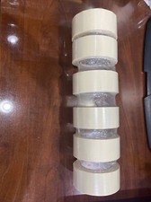 6 Rolls 3M Masking Tape 2" x 60 Yards 5.2 mil Tan 2 Inch Masking Tape 2214