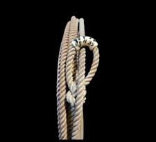   DUB GRANT ROPE/Team Rope Classic 3/8 35  Western Lariat Heavy Aged NYLON  