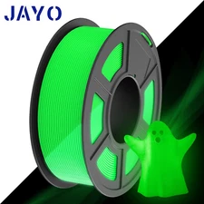 JAYO PLA Glow in The Dark Filament 1.1KG 1.75mm Luminous Neatly Wound Clog-Free