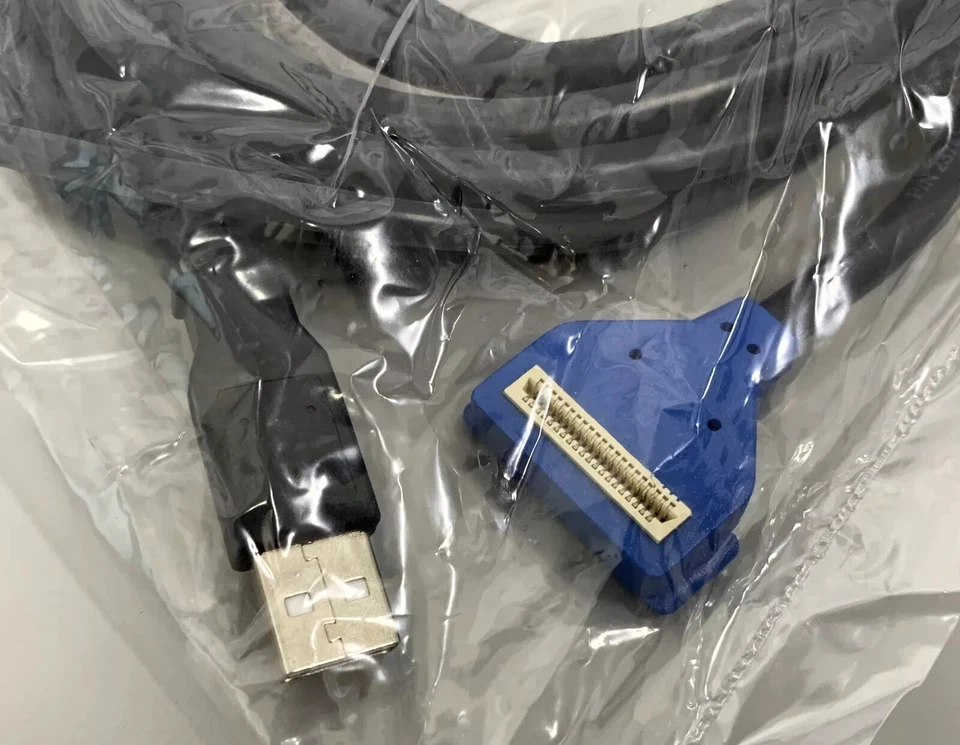 盒子数量 10 全新 Verifone 23741-02-R REV 蓝色 USB 电缆 适用于 Mx850 Mx860 Mx870 — 第 2/2 张图片