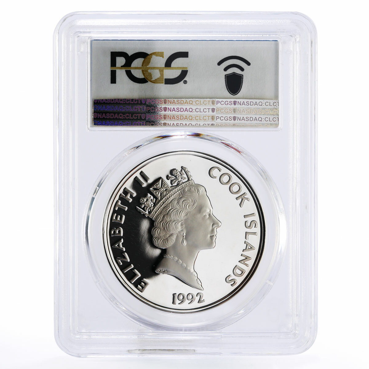 Cook Islands 50 dollars Juan Ponce de Leon Traveller PR68