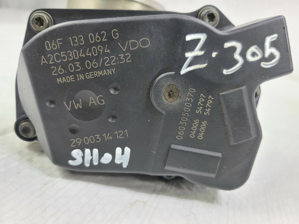 Volkswagen Passat 2006-2008 conjunto de carrocería del acelerador 2,0 L OEM 06F133062G Foto 4 de 4