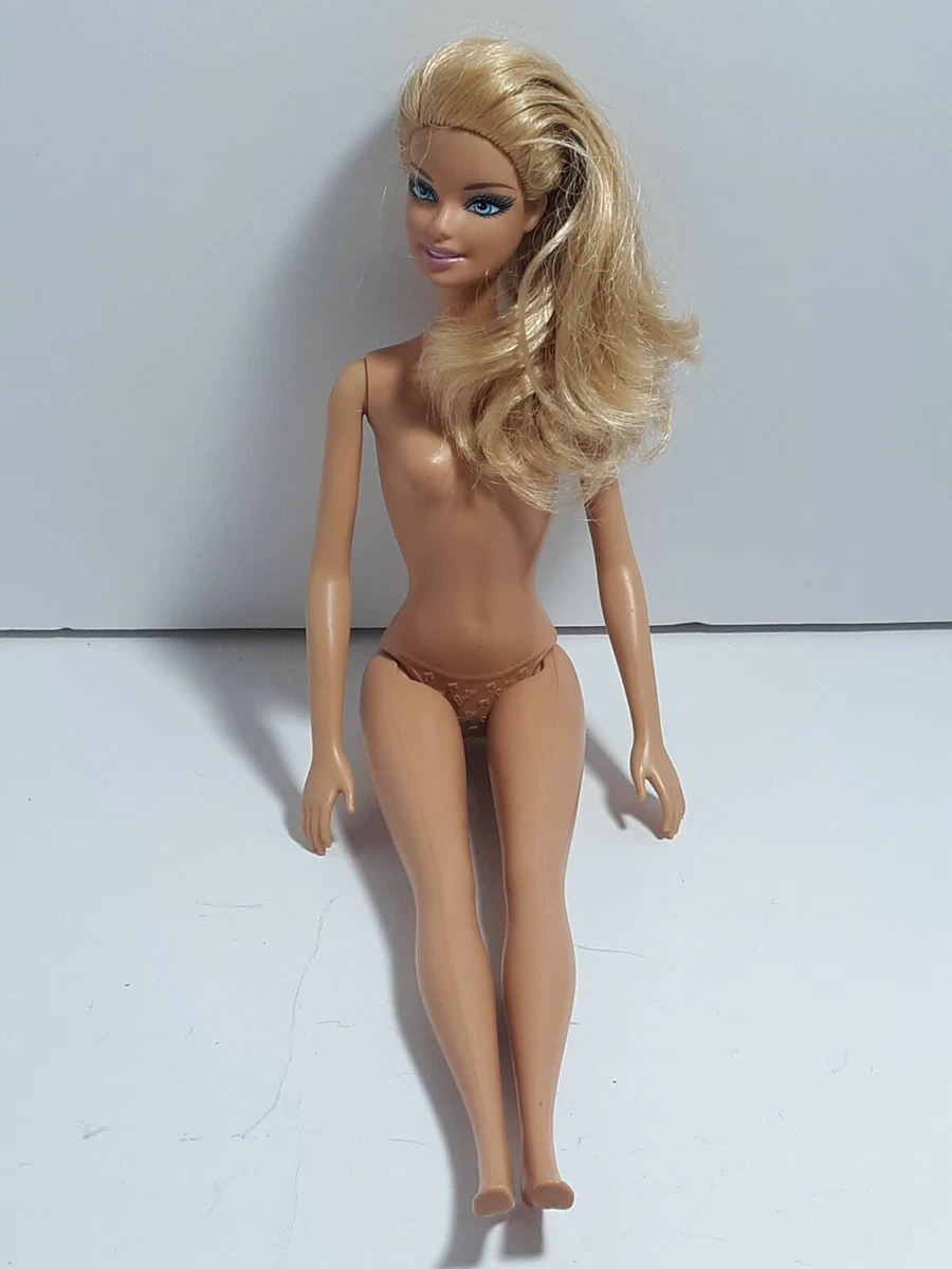 Nude Barbie Blonde Doll w/Molded Underwear for OOAK (494)