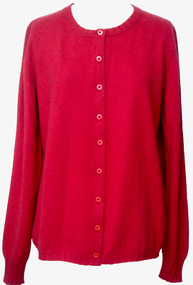 EXXEL   100% KASCHMIR CASHMERE   STRICKJACKE   L 42 44   BUTTERWEICH