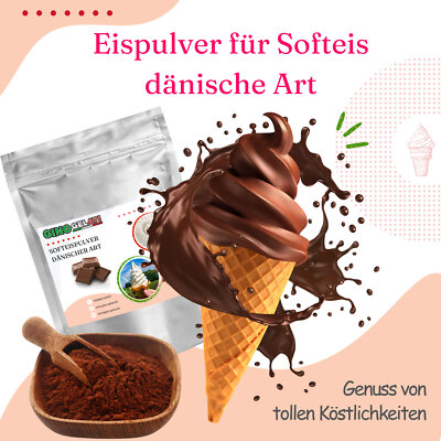 Gino Gelati 10x1 Kg Diät Frozen Yogurt Pulver Mit Vanille Joghurt