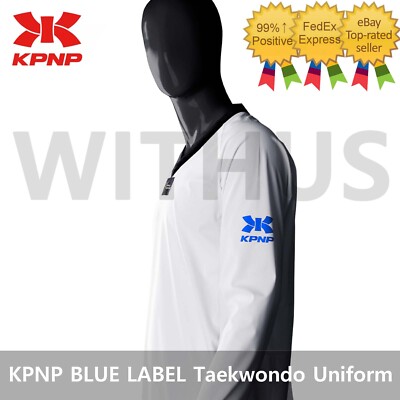 KPNP BLUE LABEL World Taekwondo Federation Official Uniform /2-3days Fedex ship_